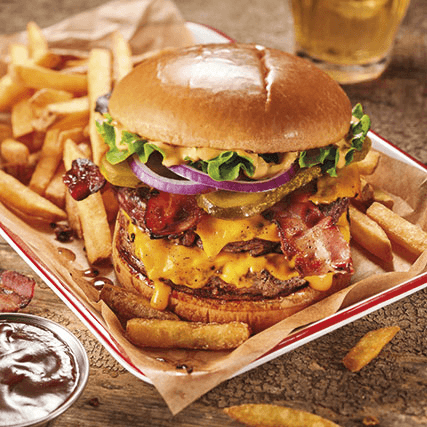 Double Bacon Burger